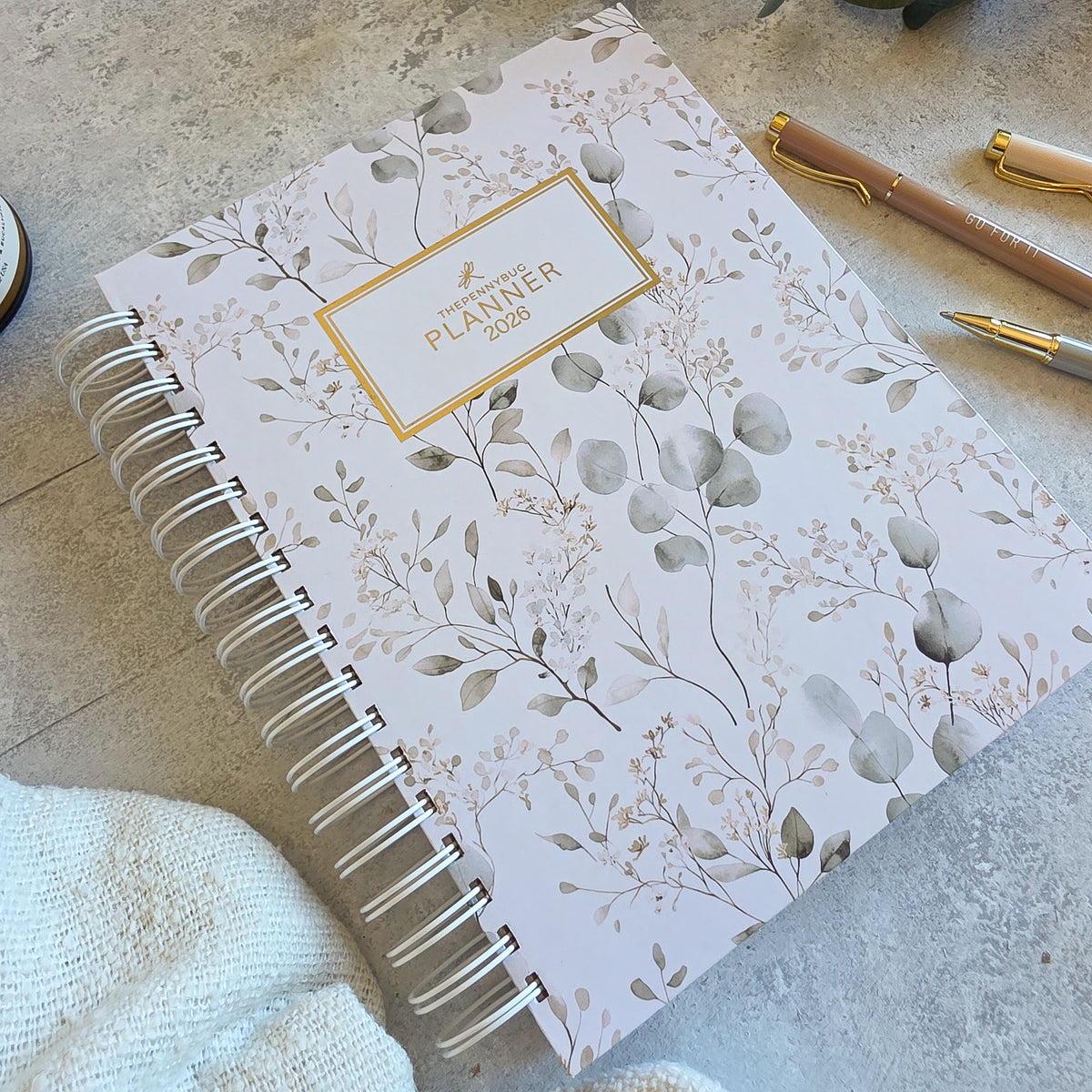 Thepennybug Planner 2026 - Soothing Flow