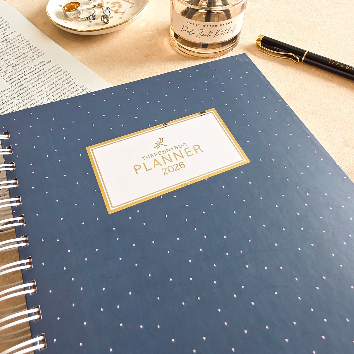 Thepennybug Planner 2026 - Midnight Focus