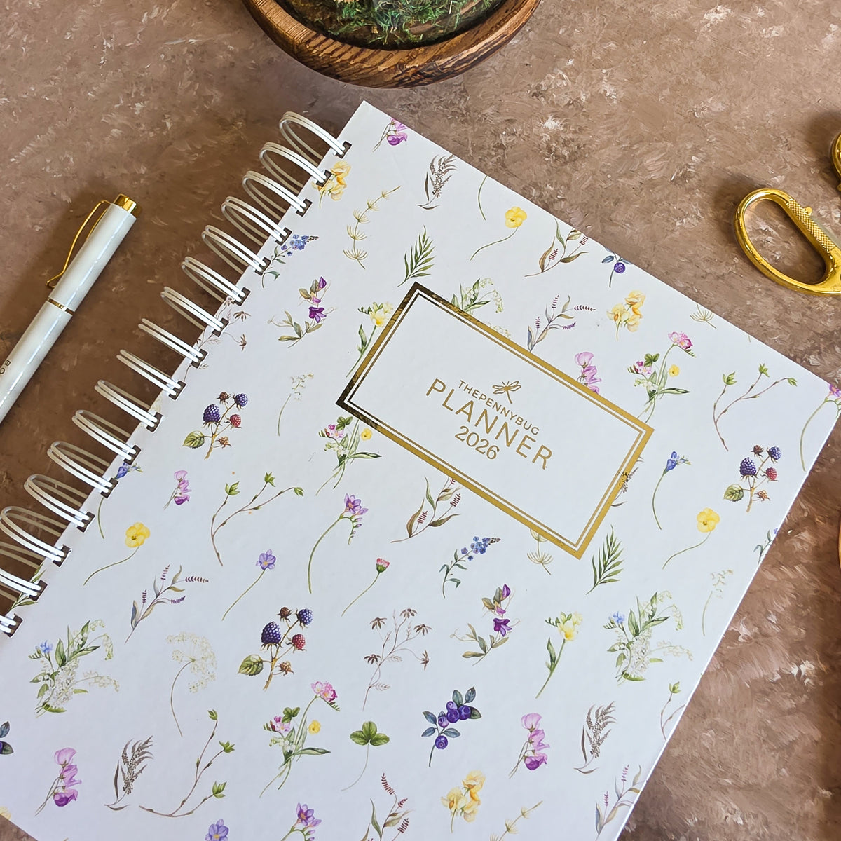 Thepennybug Planner 2026 - Blooming Meadow