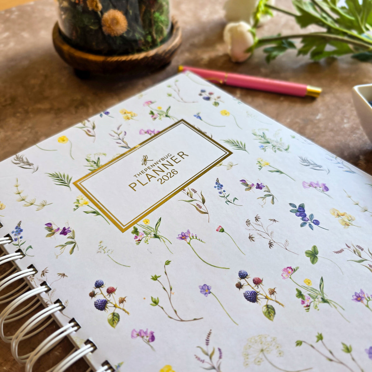 Thepennybug Planner 2026 - Blooming Meadow
