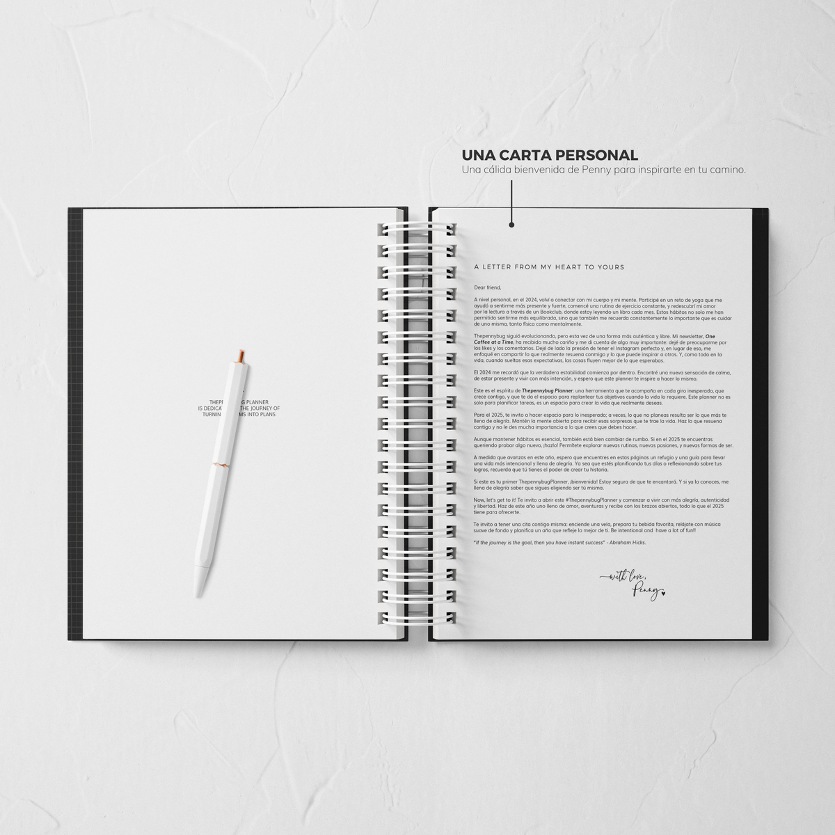Thepennybug Planner 2025 - Olive Whisper