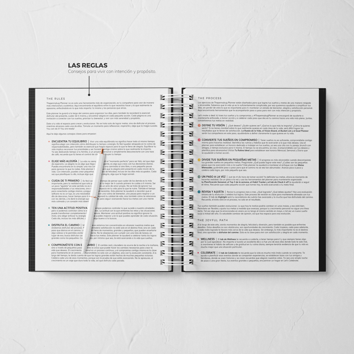 Thepennybug Planner 2025 - Olive Whisper