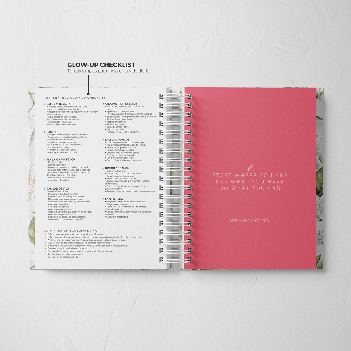 Thepennybug Planner 2026 - Limoncello Glow
