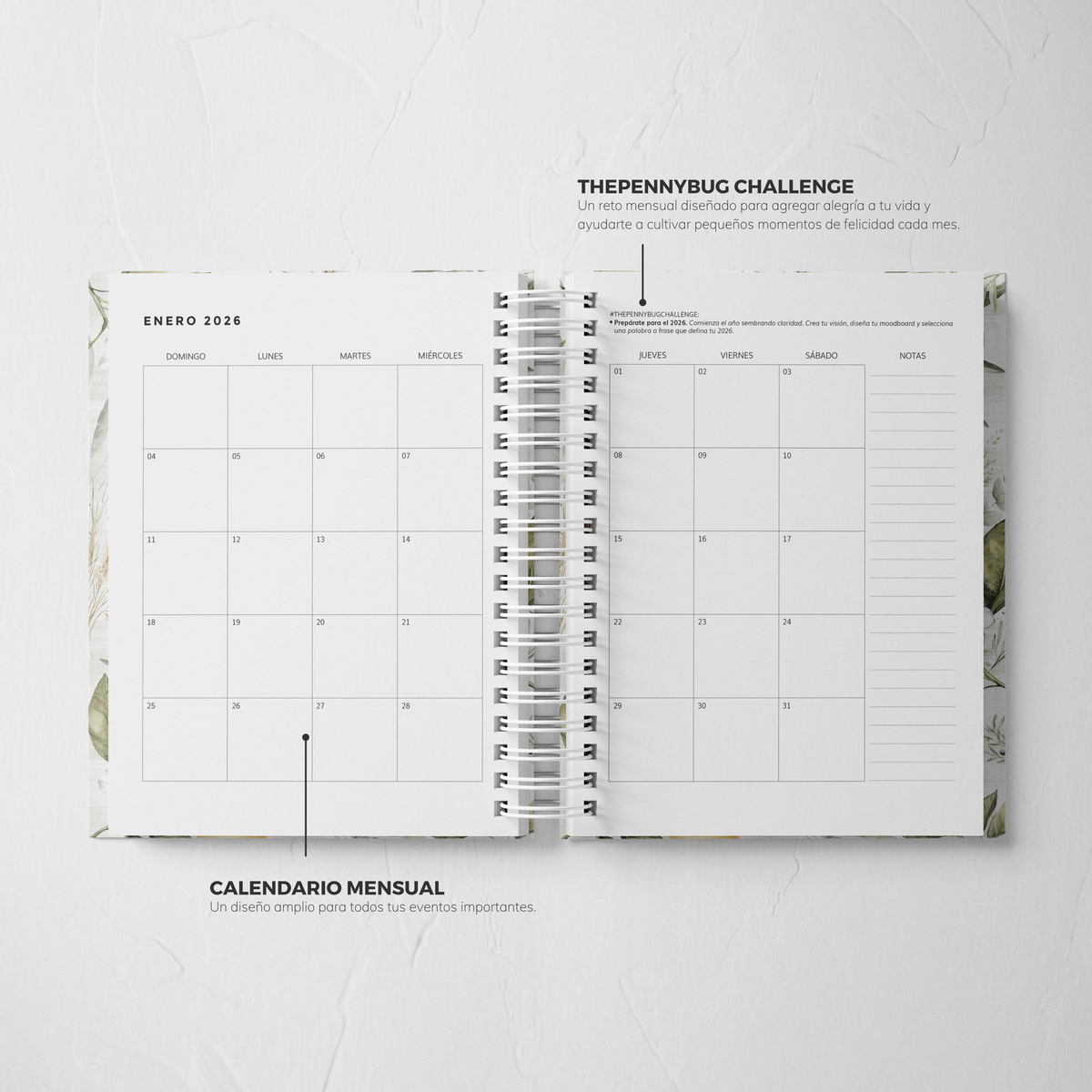 Thepennybug Planner 2026 - Limoncello Glow