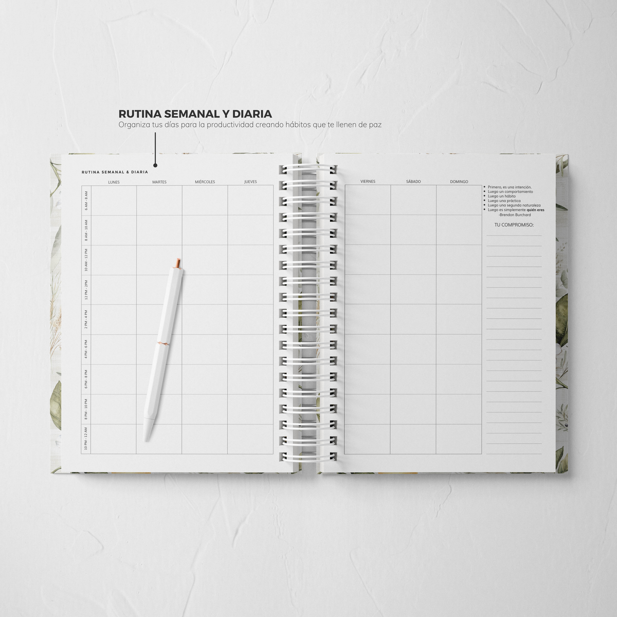 Thepennybug Daily Planner 2026 - Limoncello Glow