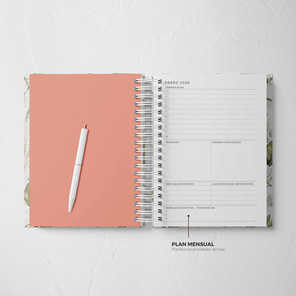 Thepennybug Daily Planner 2026 - Limoncello Glow