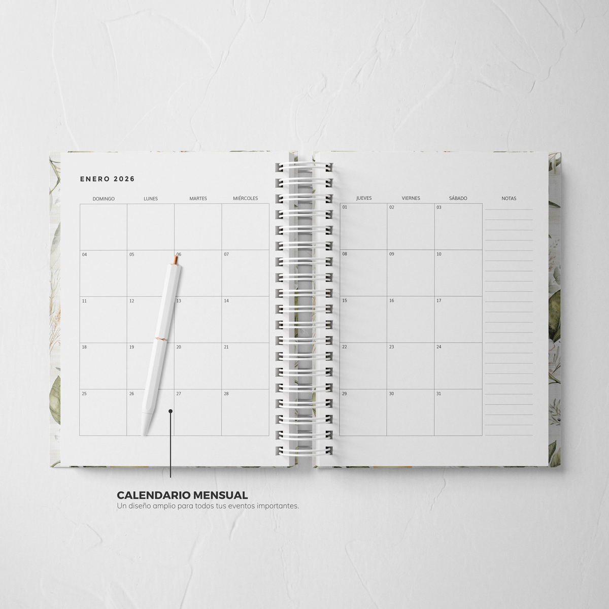 Thepennybug Daily Planner 2026 - Limoncello Glow