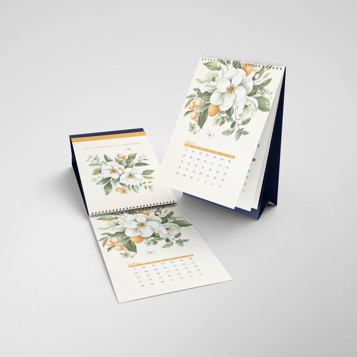 Thepennybug 2026 Desk Calendar - Blooming with Joy