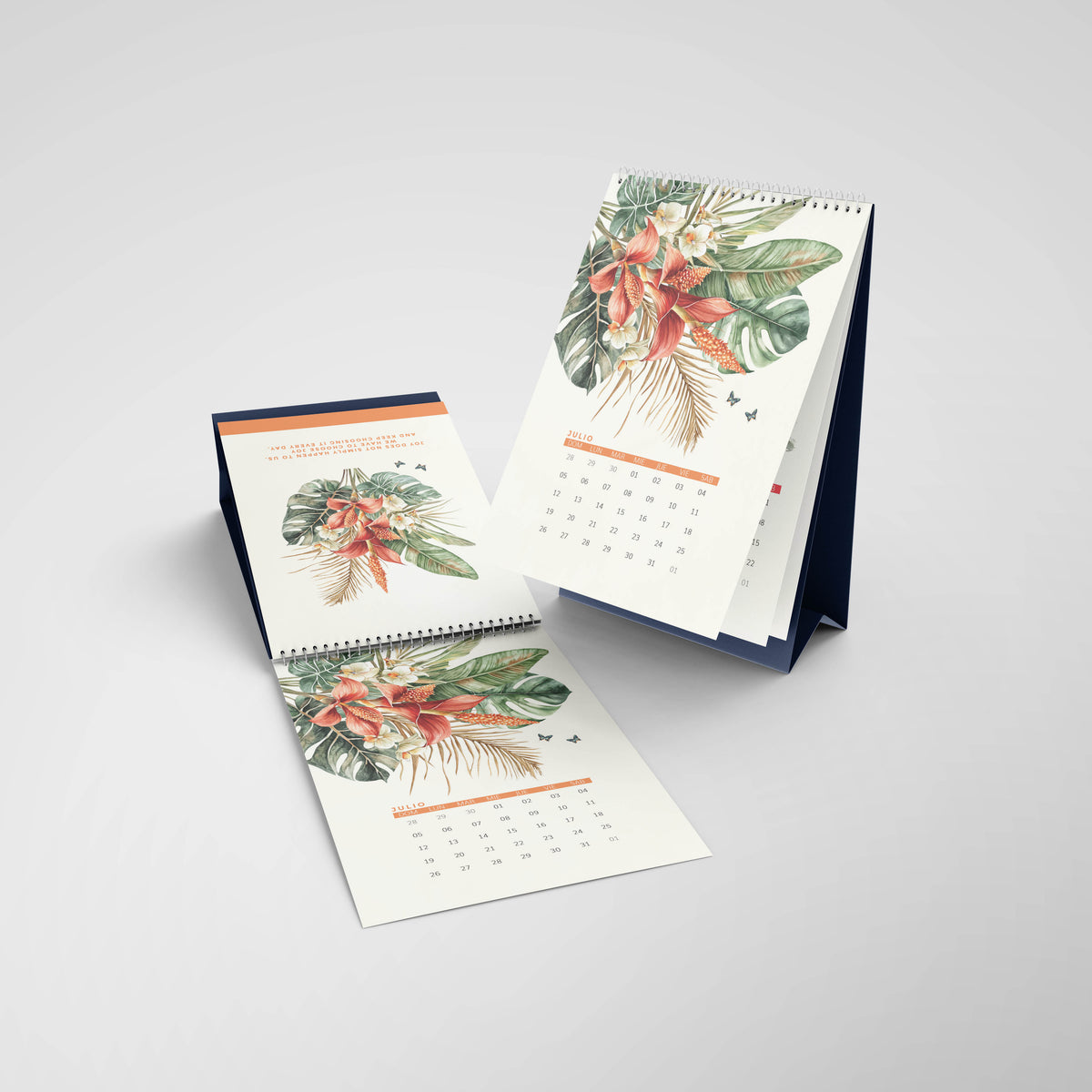 Thepennybug 2026 Desk Calendar - Blooming with Joy
