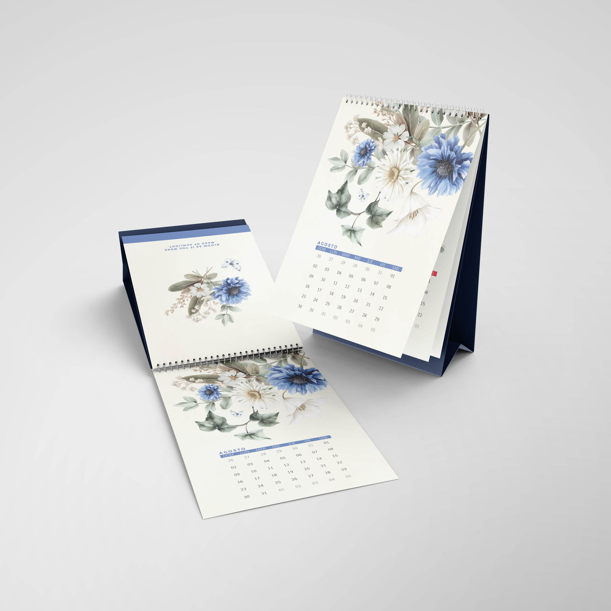 Thepennybug 2026 Desk Calendar - Blooming with Joy