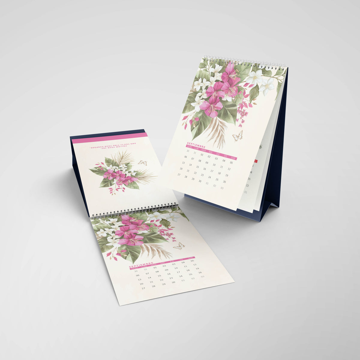 Thepennybug 2026 Desk Calendar - Blooming with Joy