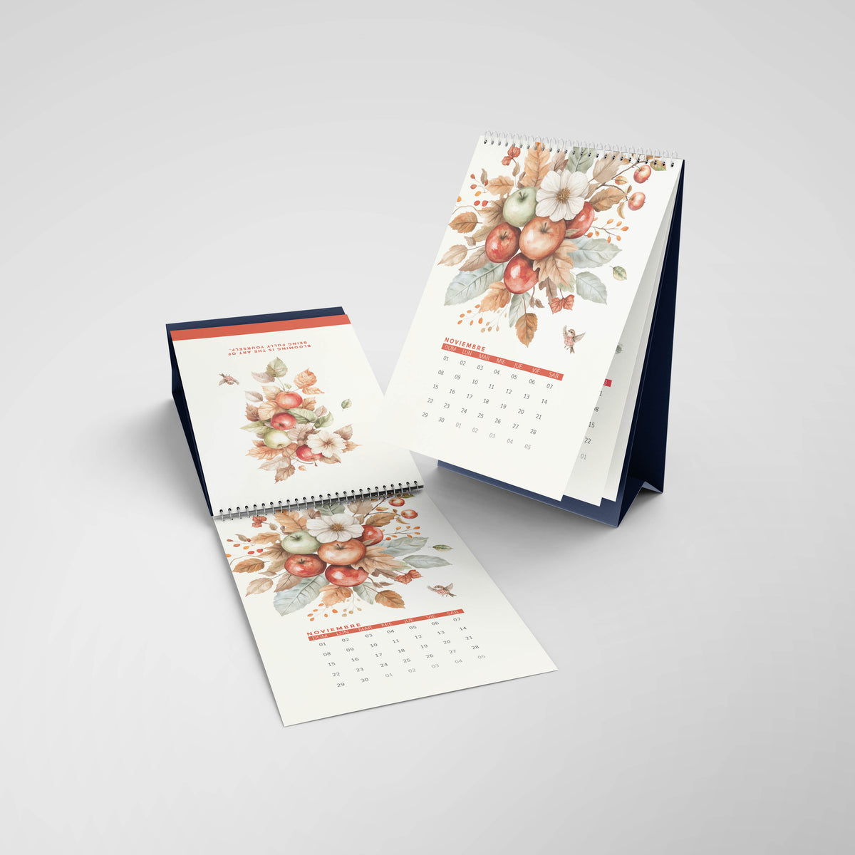 Thepennybug 2026 Desk Calendar - Blooming with Joy