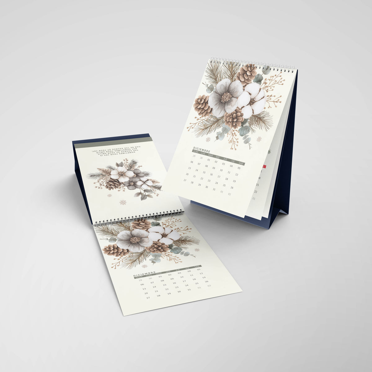 Thepennybug 2026 Desk Calendar - Blooming with Joy