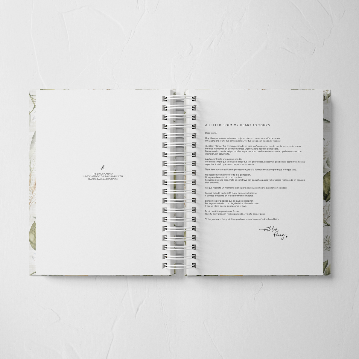 Thepennybug Daily Planner 2026 - Limoncello Glow